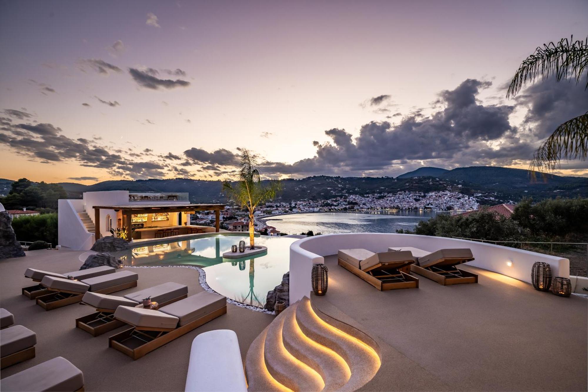 Evlalia Studios & Villas Bandar Skopelos Luaran gambar