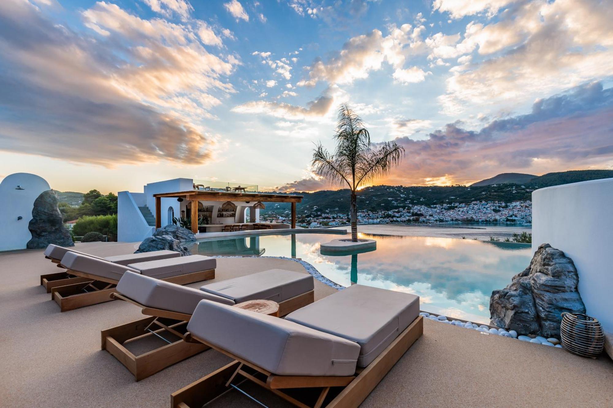 Evlalia Studios & Villas Bandar Skopelos Luaran gambar