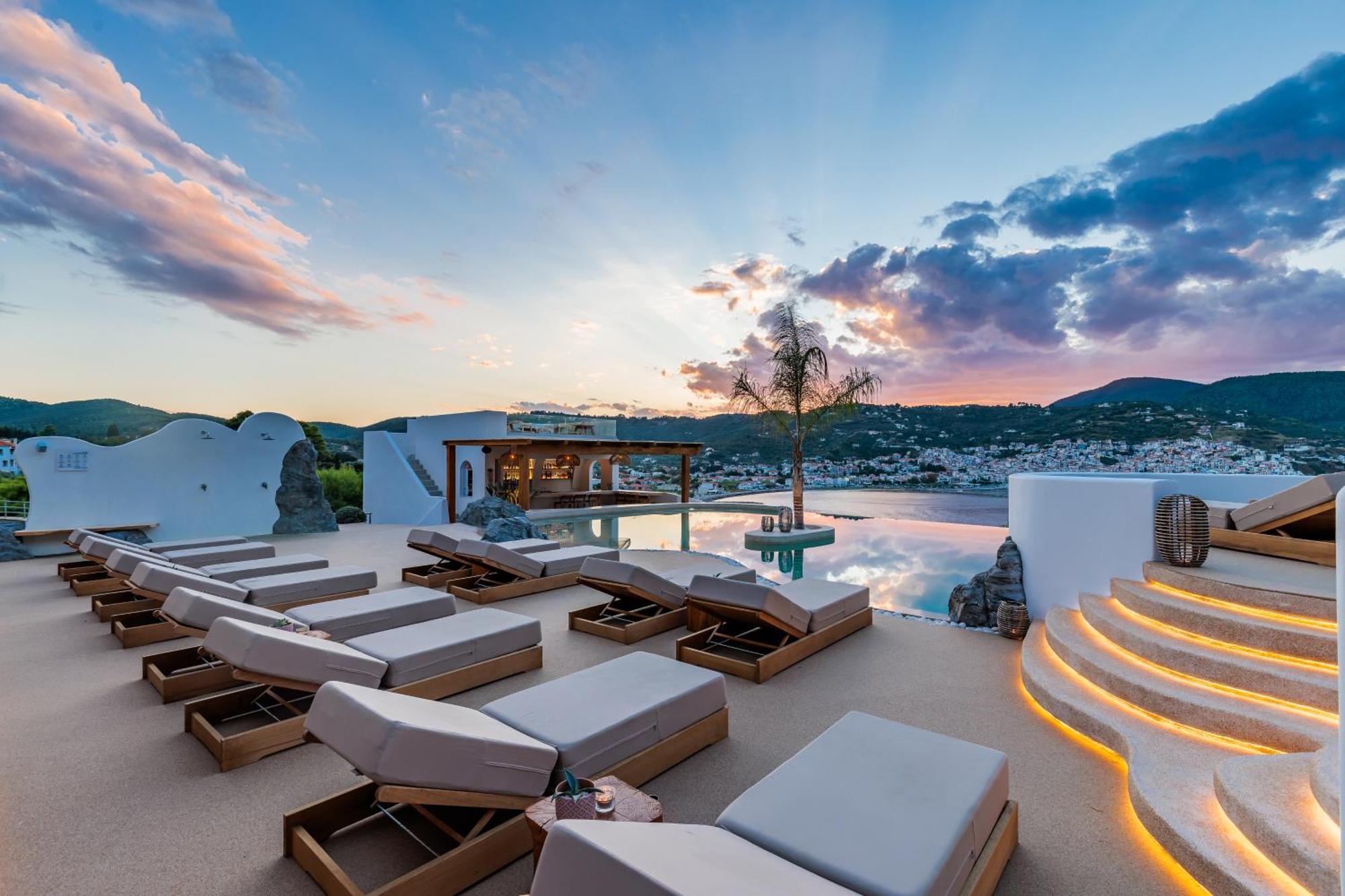 Evlalia Studios & Villas Bandar Skopelos Luaran gambar